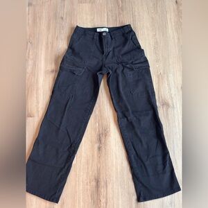 YMI Charcoal High-Rise Cargo Pants